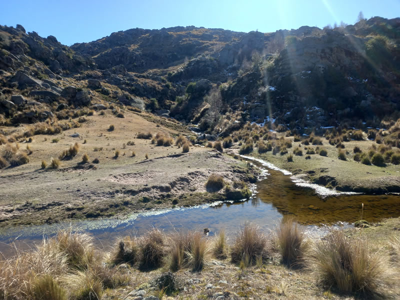 Senderos en la cumbrecita, Córdoba