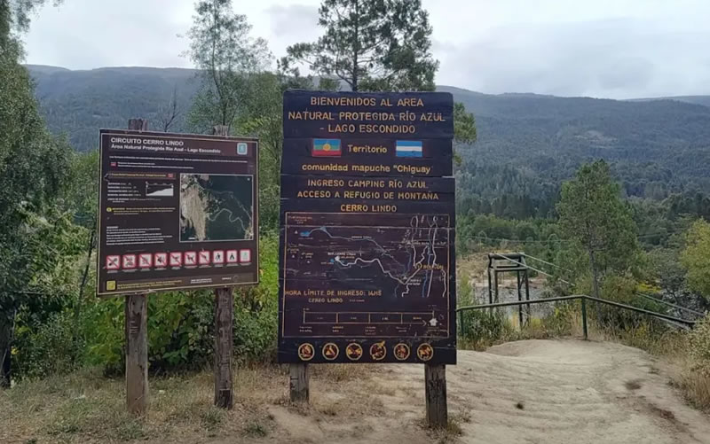 senderos en el bolson