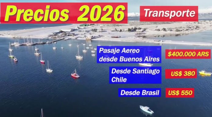Precios para el verano 2026 en Ushuaia ushuaia precios 2026