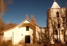 La iglesia de oro en Yavi