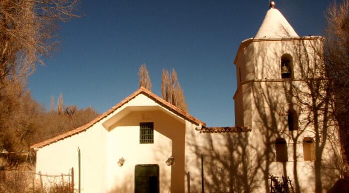 La iglesia de oro en Yavi