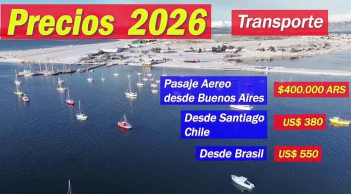 Precios para el verano 2026 en Ushuaia ushuaia precios 2026