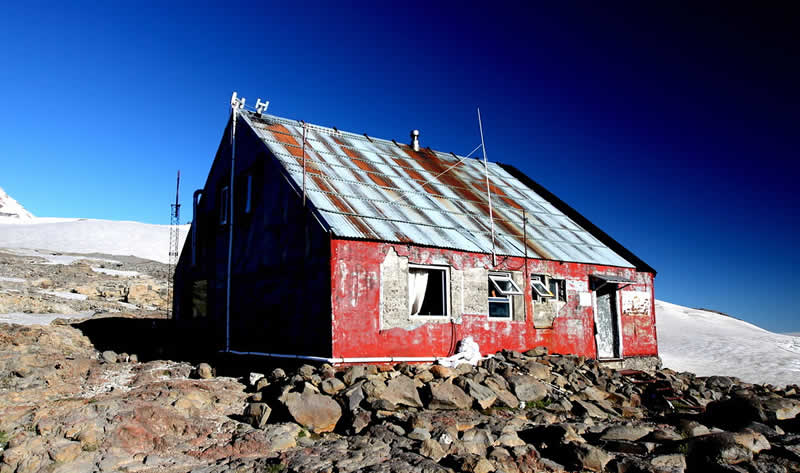 Sendero al refugio Otto Meiling